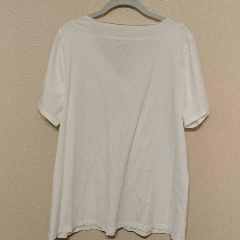 Lane Bryant sequined v-neck t-shirt - Picture 4 of 5
